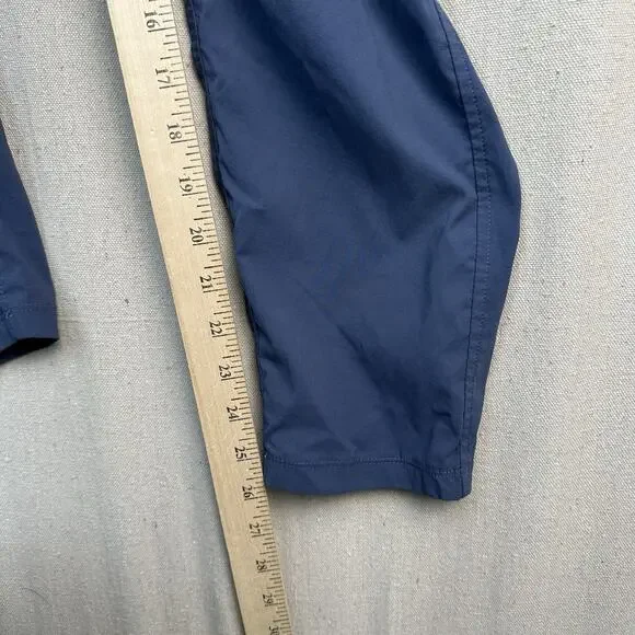 Mountain Hardwear Pants Women's Size Medium Blue Nylon Pockets Pull On Casual - Picture 6 of 10